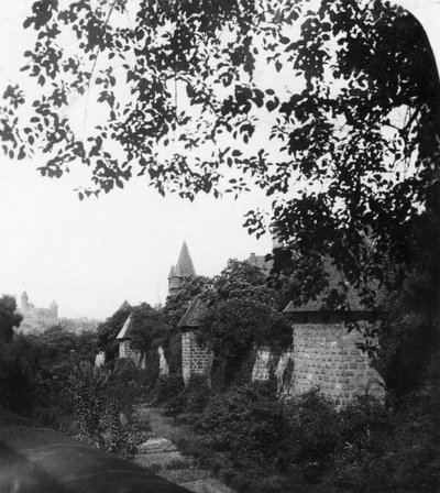 Stadtgraben, Bavaria, Germany, c1900s by Wurthle and Sons