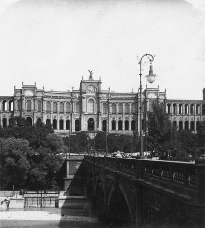 The Maximilianeum, Munich, Germany by Wurthle and Sons