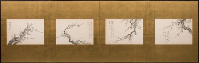 Prunus Blossoms by Yamamoto Baiitsu