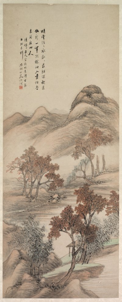 Autumn Landscape by Yang Borun