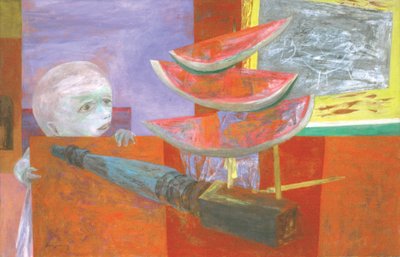 Forbidden Fruit by Yasuo Kuniyoshi