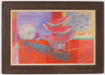 Forbidden Fruit by Yasuo Kuniyoshi