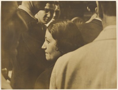 Woman in a Crowd by Yasuo Kuniyoshi