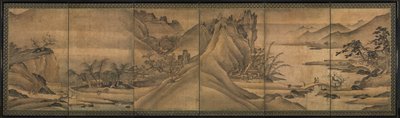 Landscape of the Four Seasons by Yi Sumun
