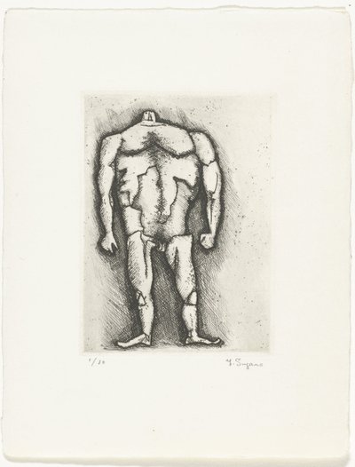 Strong Man by Yo Sugano (signed by artist)