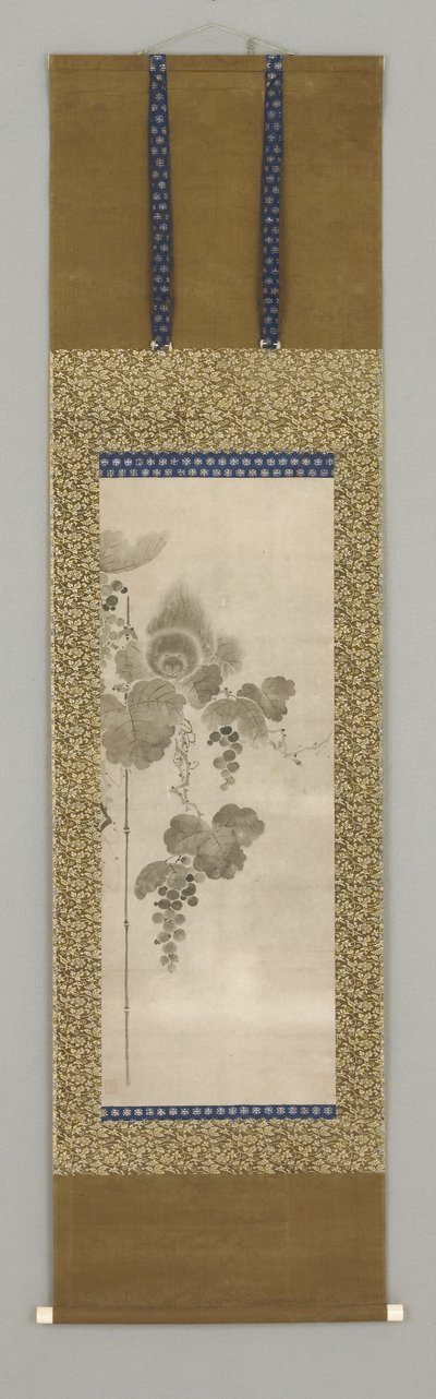 Grapevine with Squirrel by Yogetsu Yogetsu