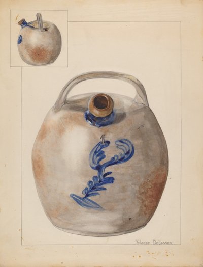 Harvester Jug by Yolande Delasser
