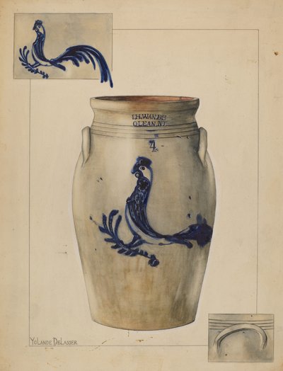 Jar by Yolande Delasser