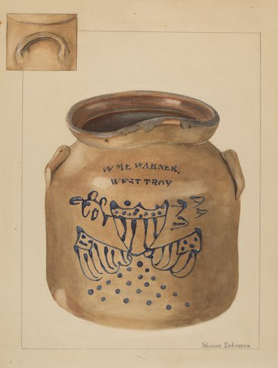 Jar by Yolande Delasser