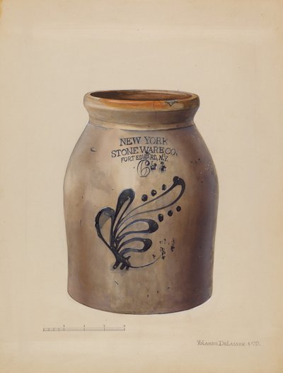 Jar by Yolande Delasser