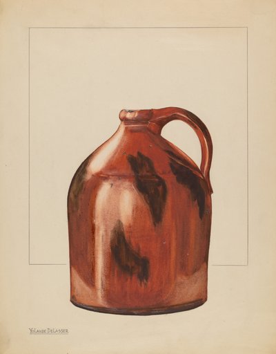 Jug by Yolande Delasser