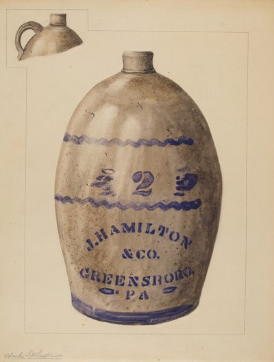Jug by Yolande Delasser