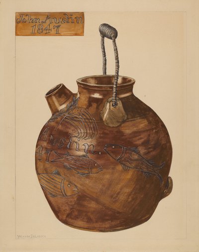 Jug for Batter by Yolande Delasser