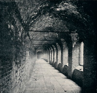 The Cloisters, Charterhouse, London, 1903 by York and Son