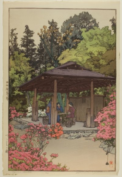 Azalea Garden by Yoshida Hiroshi