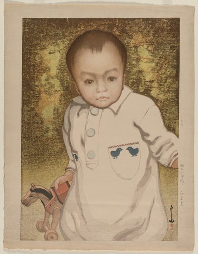 Child by Yoshida Hiroshi