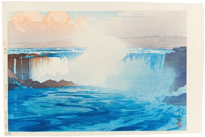 The Niagara Falls by Yoshida Hiroshi