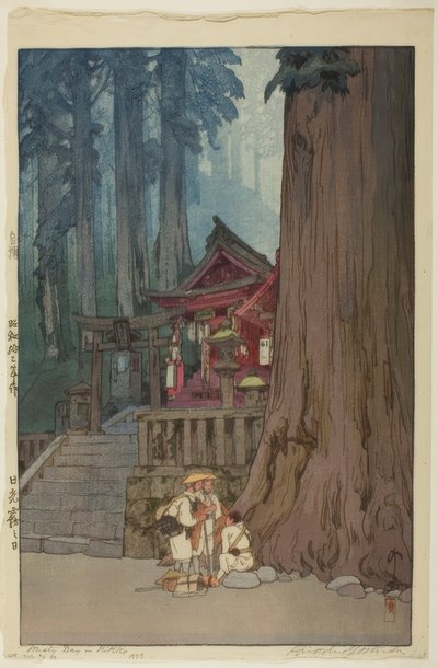 Misty Day in Nikko by Yoshida Hiroshi