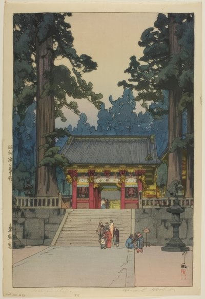 Toshogu Shrine (Toshogu) by Yoshida Hiroshi