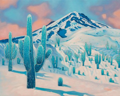 Frozen Cactus by Yue Zeng