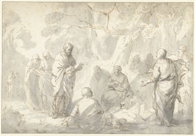 Philosophers Debating the Transmigration of Souls by Zacharias Blijhooft