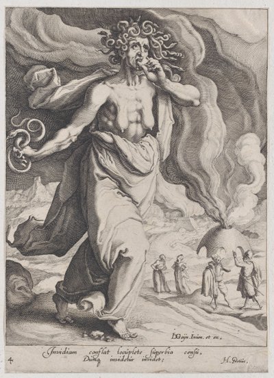 Envy, from Virtues and Vices by Zacharias Dolendo
