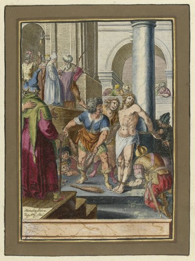 Scourging of Christ (Passion of Christ) by Zacharias Dolendo