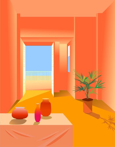 Interiors 1 by Sabina Nedelcheva Williams