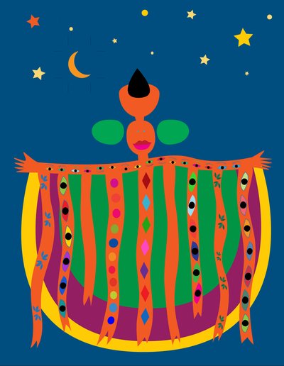 Night Africa by Sabina Nedelcheva Williams