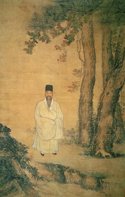 Portrait of Huan Yu, 1626 by Zhang Hong