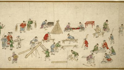 Street Scenes in Times of Peace by Zhu Yu