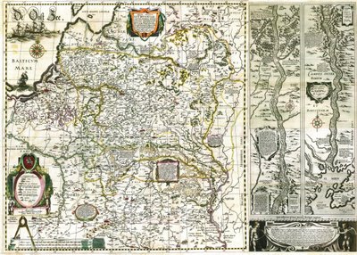 Radziwiłł-Sirotka - Map of the Grand Duchy of Lithuania by Радзівіла Сіроткі