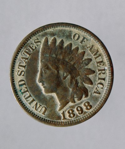 1 Cent Coin by William Walcutt