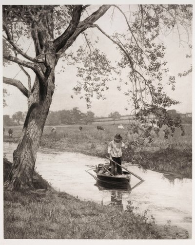 A Suffolk Dike by Frederick (attr. to) Barnard