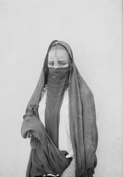A Veiled Woman, Cairo, c.1910 by . .