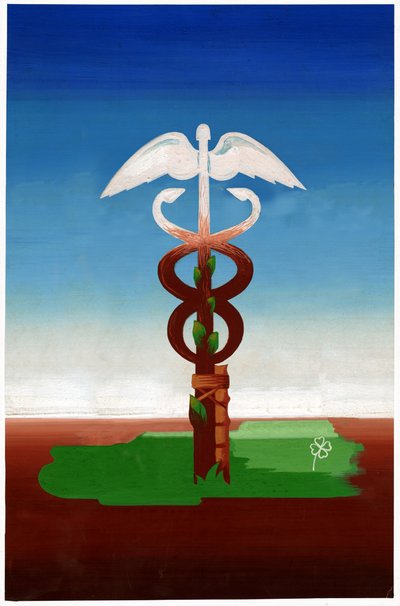 A caduceus by . .