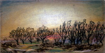 Afterglow Following Sunset by Frederick (attr. to) Barnard