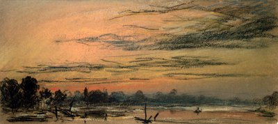 Afterglow Two Hours After Sunset by Frederick (attr. to) Barnard