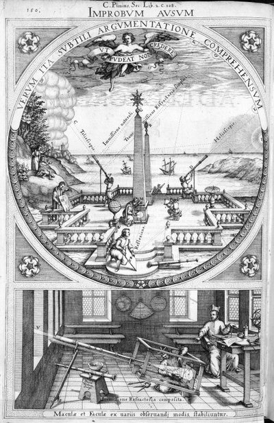 Astronomers at work by Frederick (attr. to) Barnard