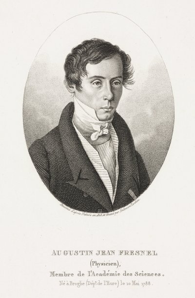 Augustin Jean Fresnel, French Physicist by Frederick (attr. to) Barnard