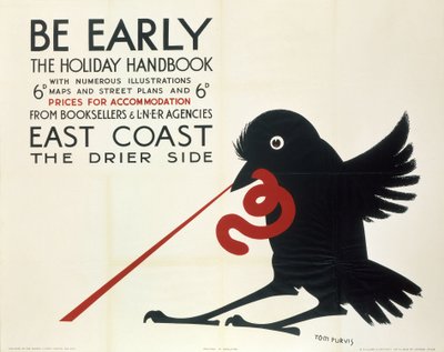 Be Early, LNER poster by Ferdinand Georg Waldmuller