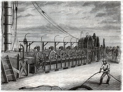 Telegraphic Undersea Cable by Frederick (attr. to) Barnard