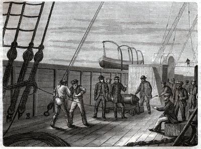 Telegraphic Undersea Cable by Frederick (attr. to) Barnard
