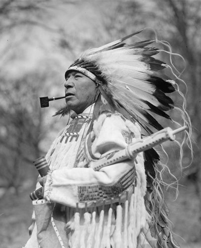 Chief Whirlwind Soldier from Rosebud Reservation by . .