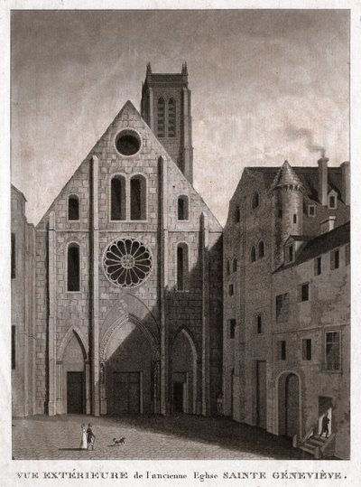 Church of Sainte Genevieve by . .
