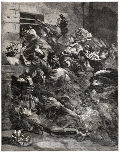 Fire at the Bazar de la Charite by . .
