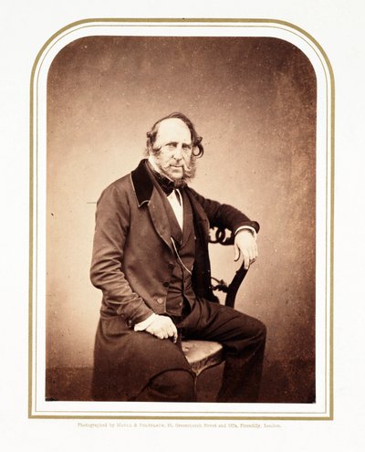 George Cruikshank, British Artist by Frederick (attr. to) Barnard