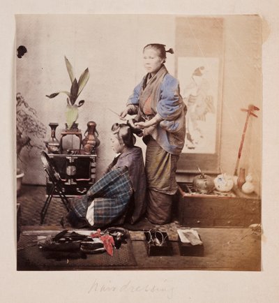 Hairdressing by Frederick (attr. to) Barnard