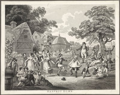 Harvest Home, c 1810-1820 by Frederick (attr. to) Barnard