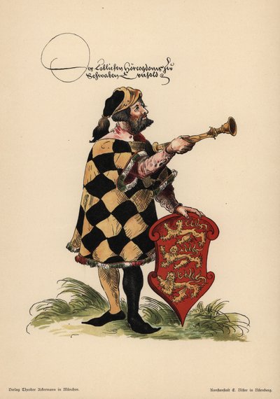 Herald of Swabia by John Pardon